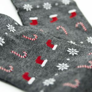 Calzino uomo in cotone 06 Grigio