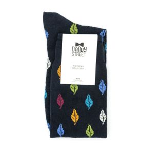 Calzino uomo in cotone 07 Blu