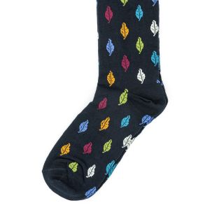 Calzino uomo in cotone 07 Blu
