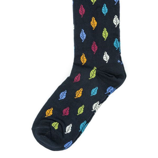 Calzino uomo in cotone 07 Blu