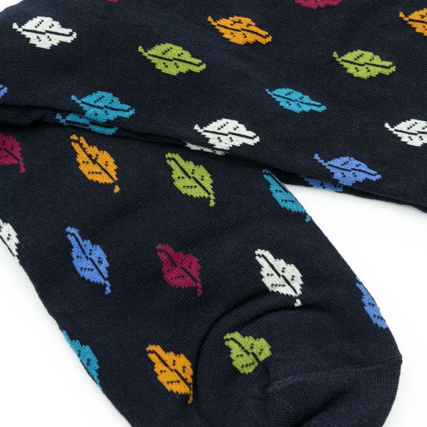 Calzino uomo in cotone 07 Blu