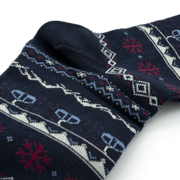 Calzino uomo in cotone 09 Blu