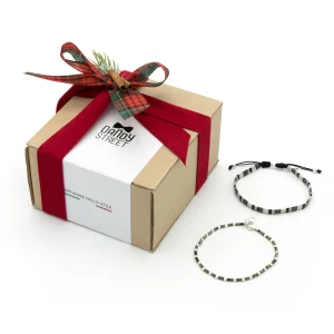 Dandy Street - shop online - gioielli uomo - Set di Natale - bracciali uomo in argento e pietre naturali - Box Natale bracciali uomo - Christmas Box #02