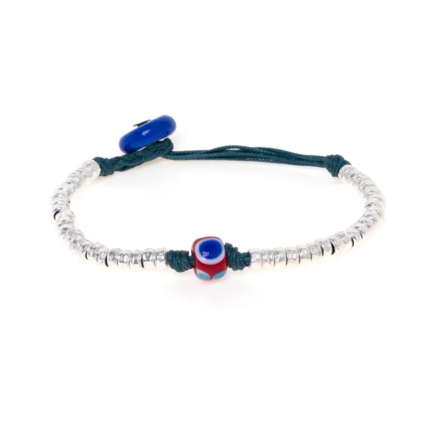 Dandy Street - shop online bracciali uomo di tendenza - bracciale con Murrine per estati al mare - Belzoni