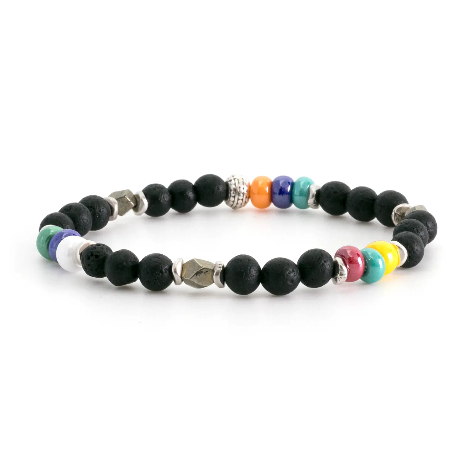 Dandy Street - shop online bracciali uomo di tendenza - bracciale elastico - bracciale estate con pietra lavica - Manitos Dandy Street - shop online bracciali uomo di tendenza - bracciale elastico - bracciale estate con pietra lavica - Manitos