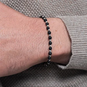 Dandy Street - shop online bracciali uomo di tendenza - bracciale uomo con pietra lavica - Thea