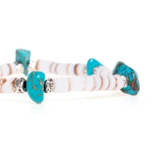 Dandy Street - shop online bracciali uomo di tendenza - bracciale elastico - bracciale uomo estivo con conchiglie - Artem