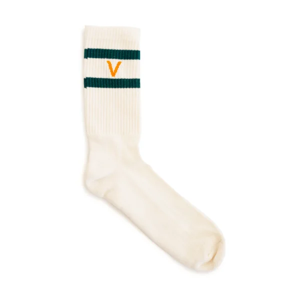 Dandy Street - vendita online - accessori uomo calzini - calzini uomo - calze eleganti - calzini da uomo in spugna con iniziale V - Sport Socks V