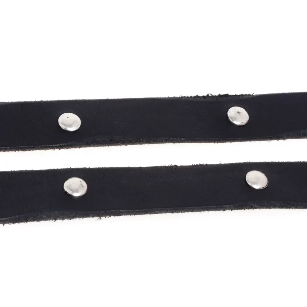 Dandy Street - vendita online - accessori uomo - cintura uomo cuoio - cintura artigianale - cintura pelle - cintura con cuoio pregiato e borchie - Kangee