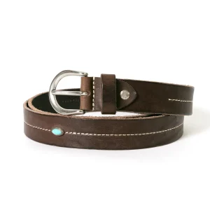 Dandy Street - vendita online - accessori uomo - cintura uomo cuoio - cintura artigianale - cintura pelle - cintura uomo con ricamo e borchie - Hintor