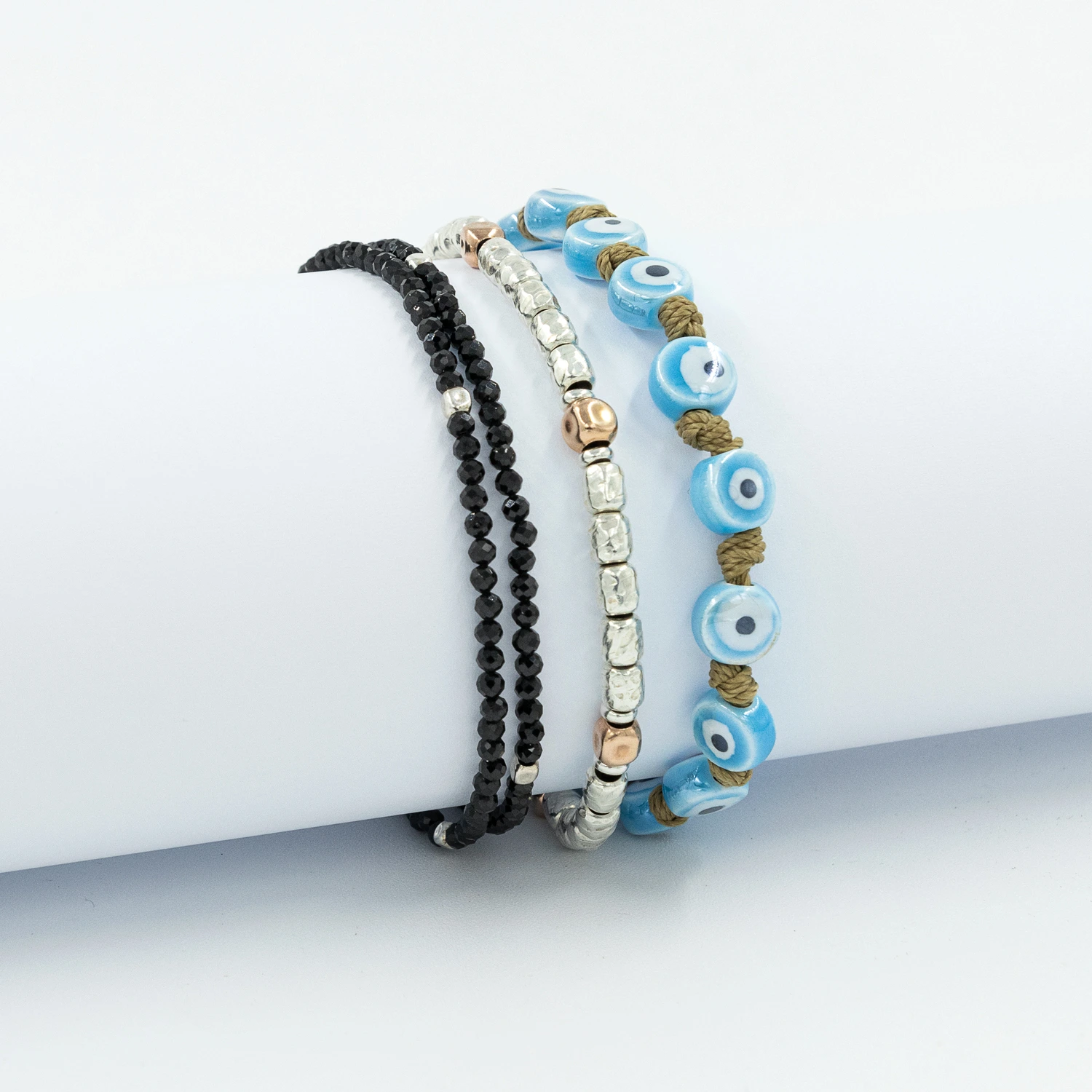 Dandy Street - vendita online - accessori uomo - bracciali uomo - set bracciali - tris bracciali - bracciali pietre dure - tris bracciali dal look moderno - Tris#18 Dandy Street - vendita online - accessori uomo - bracciali uomo - set bracciali - tris bracciali - bracciali pietre dure - tris bracciali dal look moderno - Tris#18