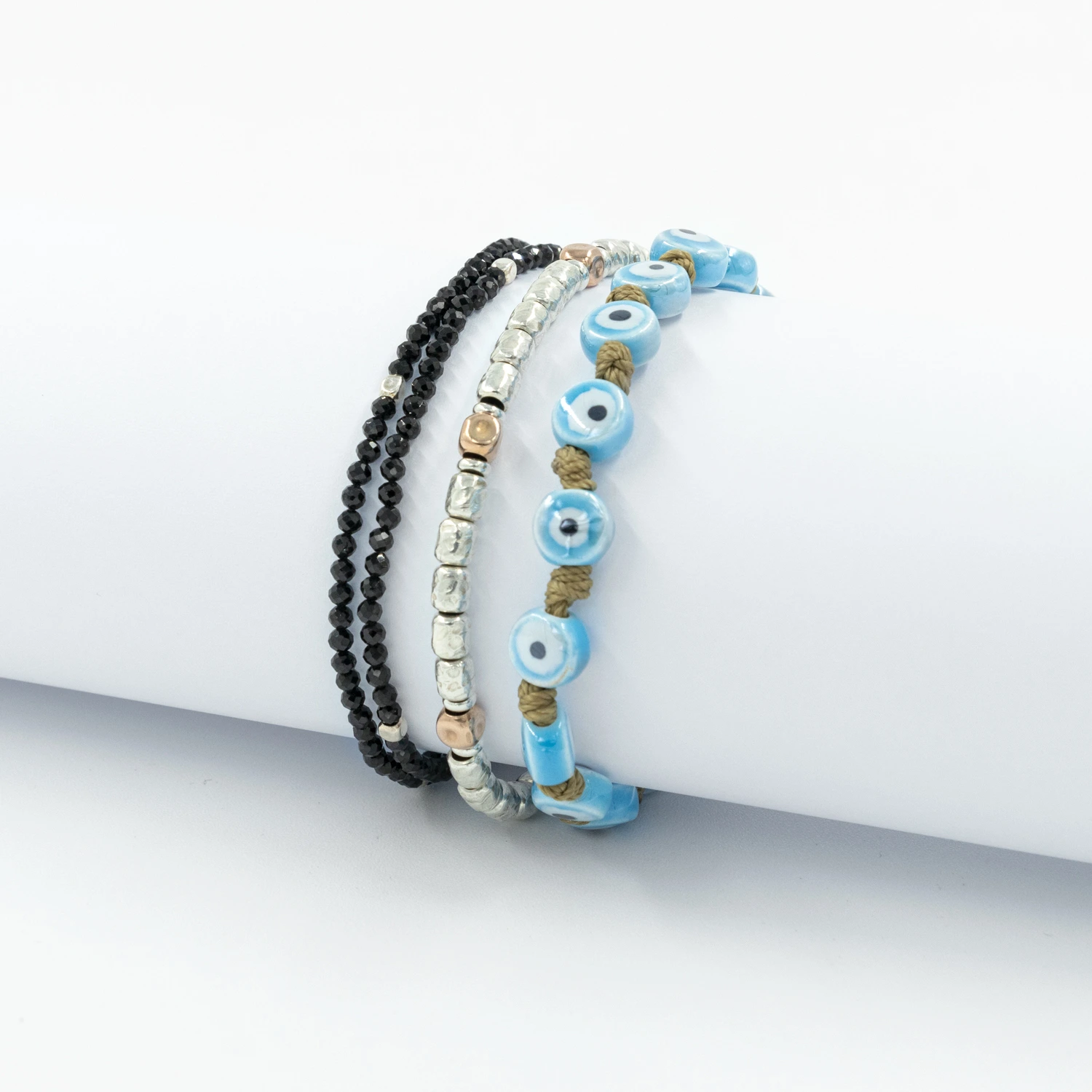 Dandy Street - vendita online - accessori uomo - bracciali uomo - set bracciali - tris bracciali - bracciali pietre dure - tris bracciali dal look moderno - Tris#18 Dandy Street - vendita online - accessori uomo - bracciali uomo - set bracciali - tris bracciali - bracciali pietre dure - tris bracciali dal look moderno - Tris#18