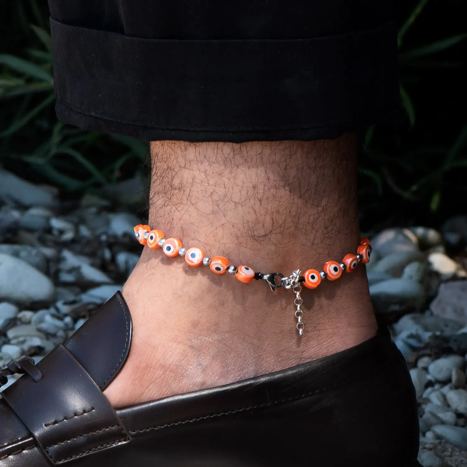 Dandy Street - shop online - cavigliera di tendenza made in italy - cavigliera da uomo accessorio mare - Lucky Orange Dandy Street - shop online - cavigliera di tendenza made in italy - cavigliera da uomo accessorio mare - Lucky Orange