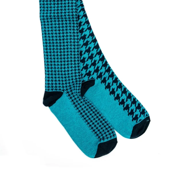 Dandy Street - shop online - accessori uomo calzini uomo cotone - calzino uomo con pied-de-poule