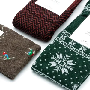 Dandy Street - shop online - accessori uomo - calzini uomo in cotone - calze eleganti - calzini fantasia - set di Natale - box Natalizio - calzini uomo in cotone per natale - Socks Box #09