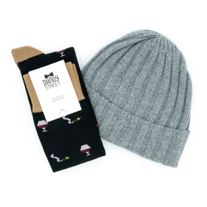 Dandy Street - shop online - accessori uomo - berretto invernale costa inglese - calzini uomo in cotone - calzini eleganti - Box da uomo stagione invernale - Winter Box #05