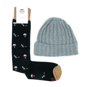Dandy Street - shop online - accessori uomo - berretto invernale costa inglese - calzini uomo in cotone - calzini eleganti - Box da uomo stagione invernale - Winter Box #05