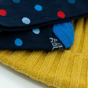 Dandy Street - shop online - accessori uomo - berretto invernale costa inglese - calzini uomo in cotone - calzini eleganti - box regalo per uomo con berretto - Winter Box #01