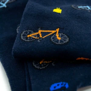 Dandy Street - shop online - accessori uomo calzini uomo cotone - calze da uomo in cotone con biciclette