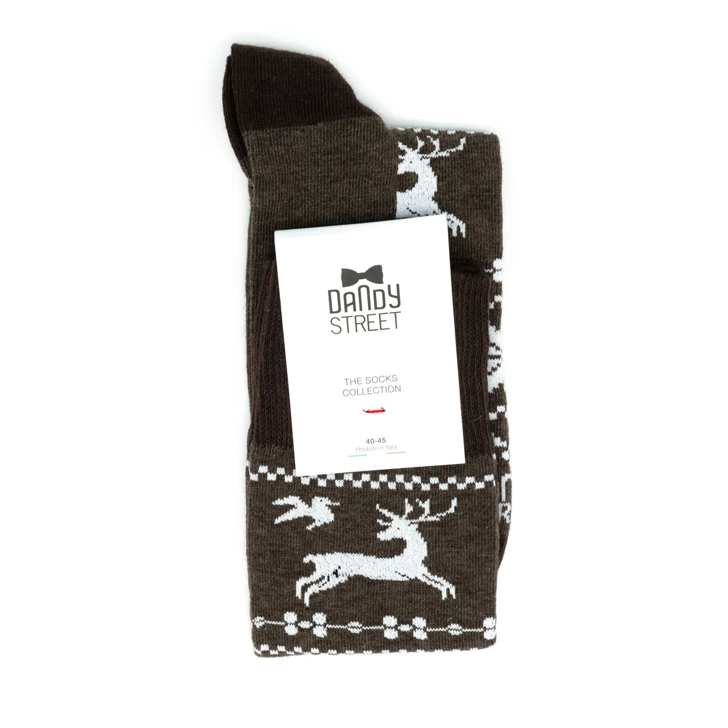 Dandy Street - shop online - accessori uomo calzini uomo cotone - calzini da uomo con renne e fiocchi Dandy Street - shop online - accessori uomo calzini uomo cotone - calzini da uomo con renne e fiocchi