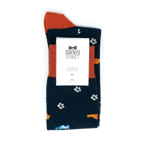 Dandy Street - shop online - accessori uomo calzini uomo cotone - calzino da uomo con fantasia calcio