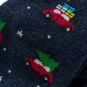 Dandy Street - shop online - accessori uomo calzini uomo cotone - calzino da uomo in fantasia natalizia