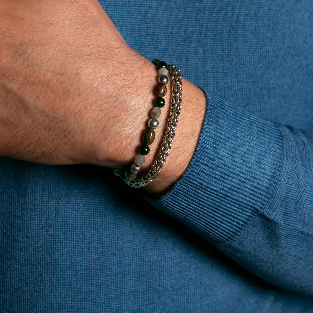Dandy Street - shop online - accessori e gioielli uomo - set di due bracciali - Regalo da uomo set bracciali - Gift Box #02 Dandy Street - shop online - accessori e gioielli uomo - set di due bracciali - Regalo da uomo set bracciali - Gift Box #02