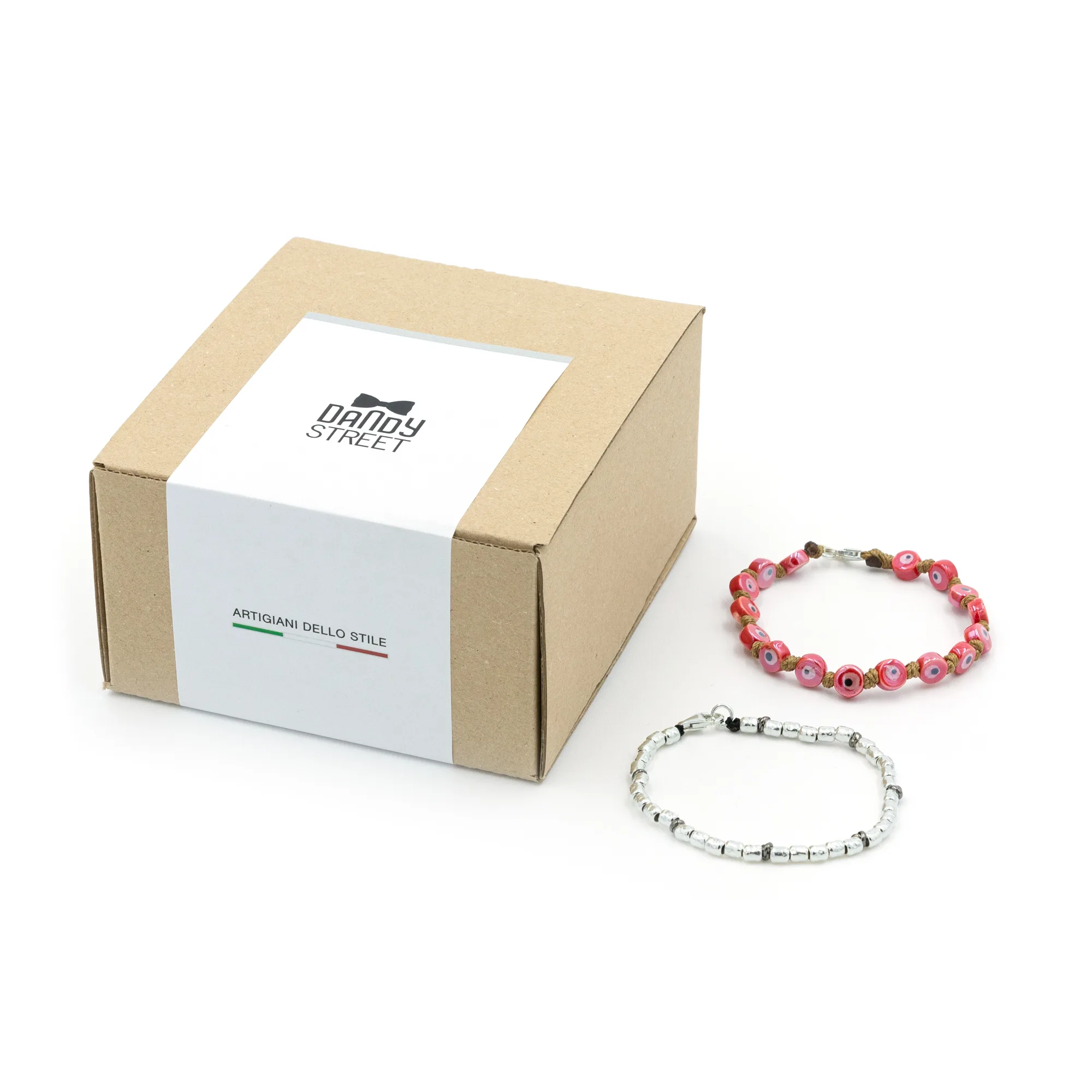 Dandy Street - shop online - accessori e gioielli uomo - set di due bracciali - Regalo particolare e originale per compleanni - Gift Box #09 Dandy Street - shop online - accessori e gioielli uomo - set di due bracciali - Regalo particolare e originale per compleanni - Gift Box #09