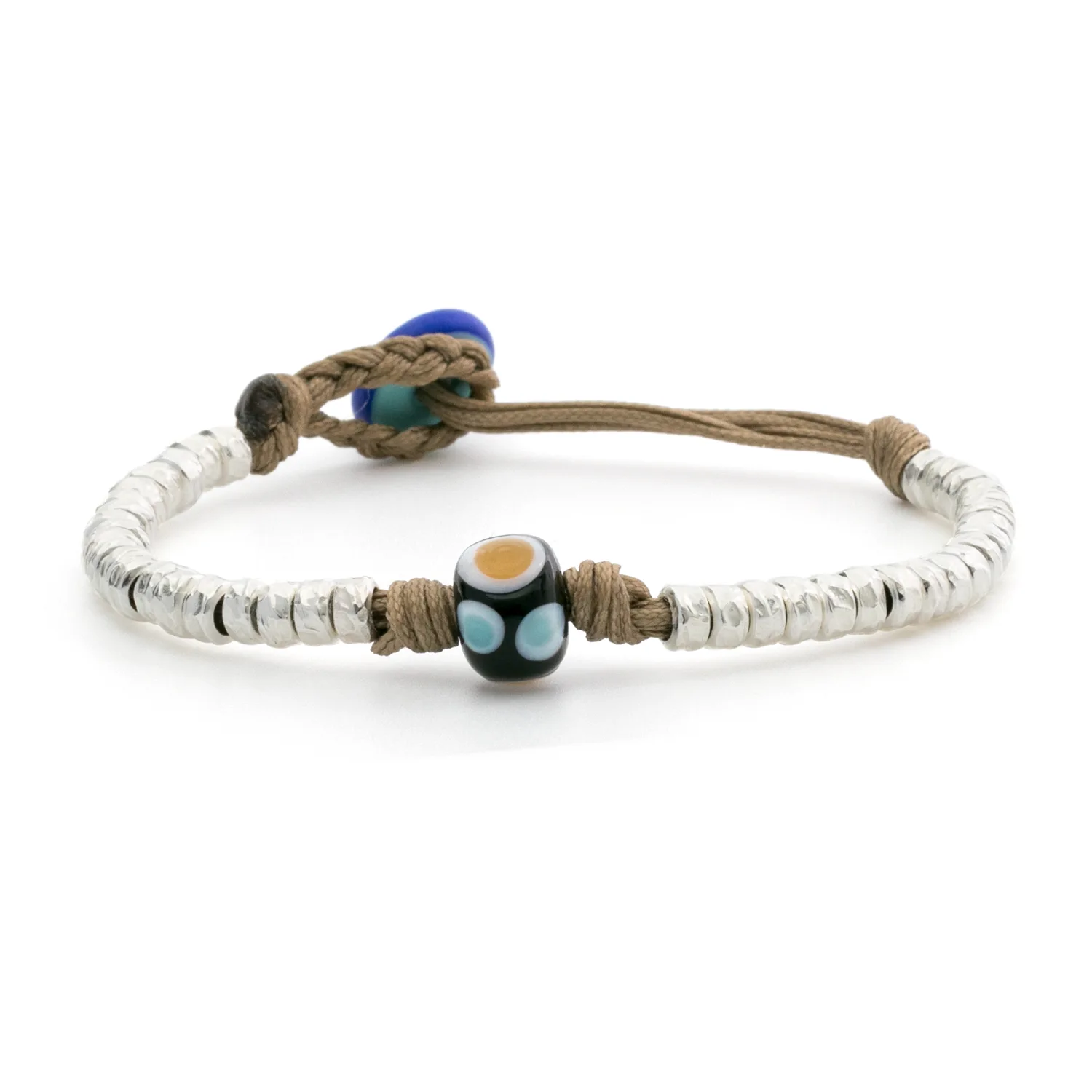 Dandy Street - shop online bracciali uomo di tendenza - bracciale murano - Bracciale da uomo con murrina e argento - Campalto Dandy Street - shop online bracciali uomo di tendenza - bracciale murano - Bracciale da uomo con murrina e argento - Campalto