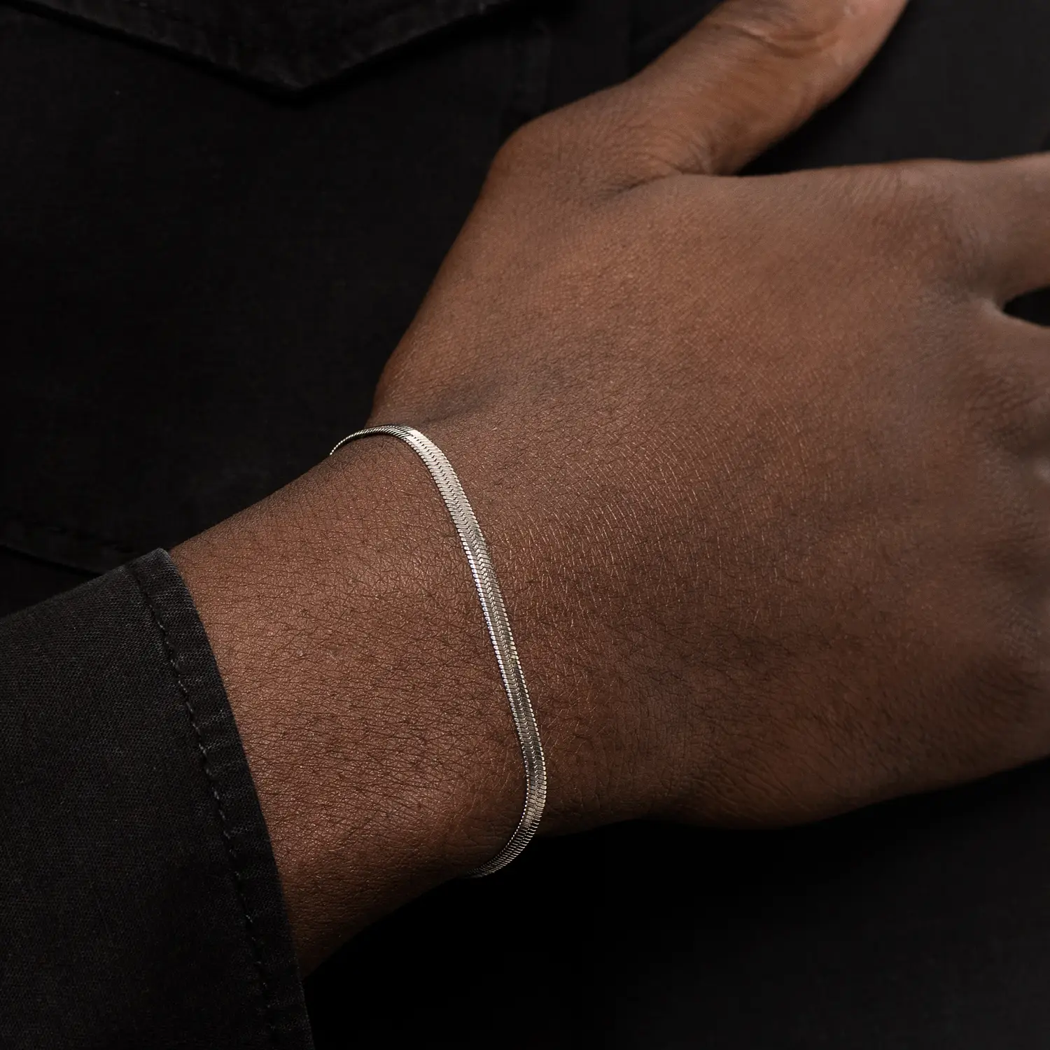 Dandy Street - shop online bracciali uomo di tendenza - Bracciale da uomo con catena snake - Maggys Dandy Street - shop online bracciali uomo di tendenza - Bracciale da uomo con catena snake - Maggys