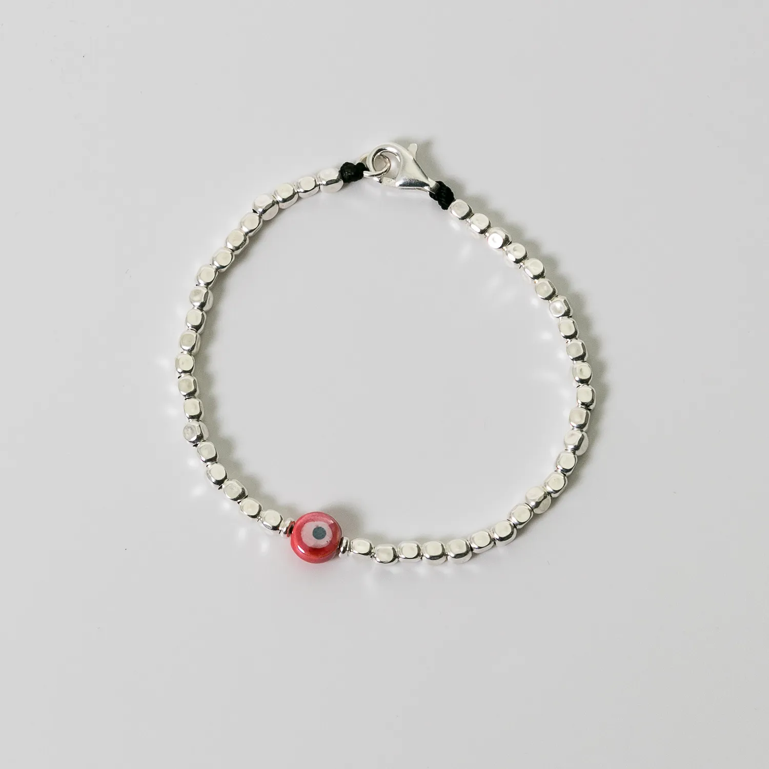 Dandy Street - shop online bracciali uomo di tendenza - bracciale Serie Lucky - Bracciale da uomo in argento 925 - Red Eye Dandy Street - shop online bracciali uomo di tendenza - bracciale Serie Lucky - Bracciale da uomo in argento 925 - Red Eye
