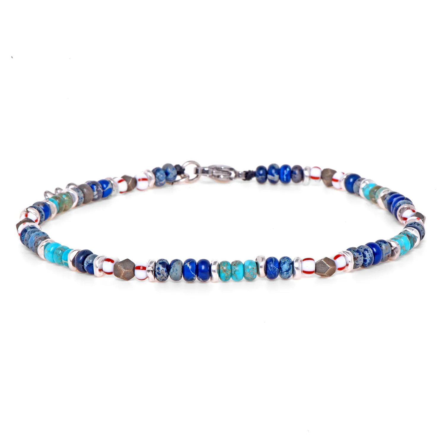 Dandy Street - shop online - cavigliera di tendenza con pietre naturali made in italy - cavigliera da uomo accessorio di stile - Oras Dandy Street - shop online - cavigliera di tendenza con pietre naturali made in italy - cavigliera da uomo accessorio di stile - Oras