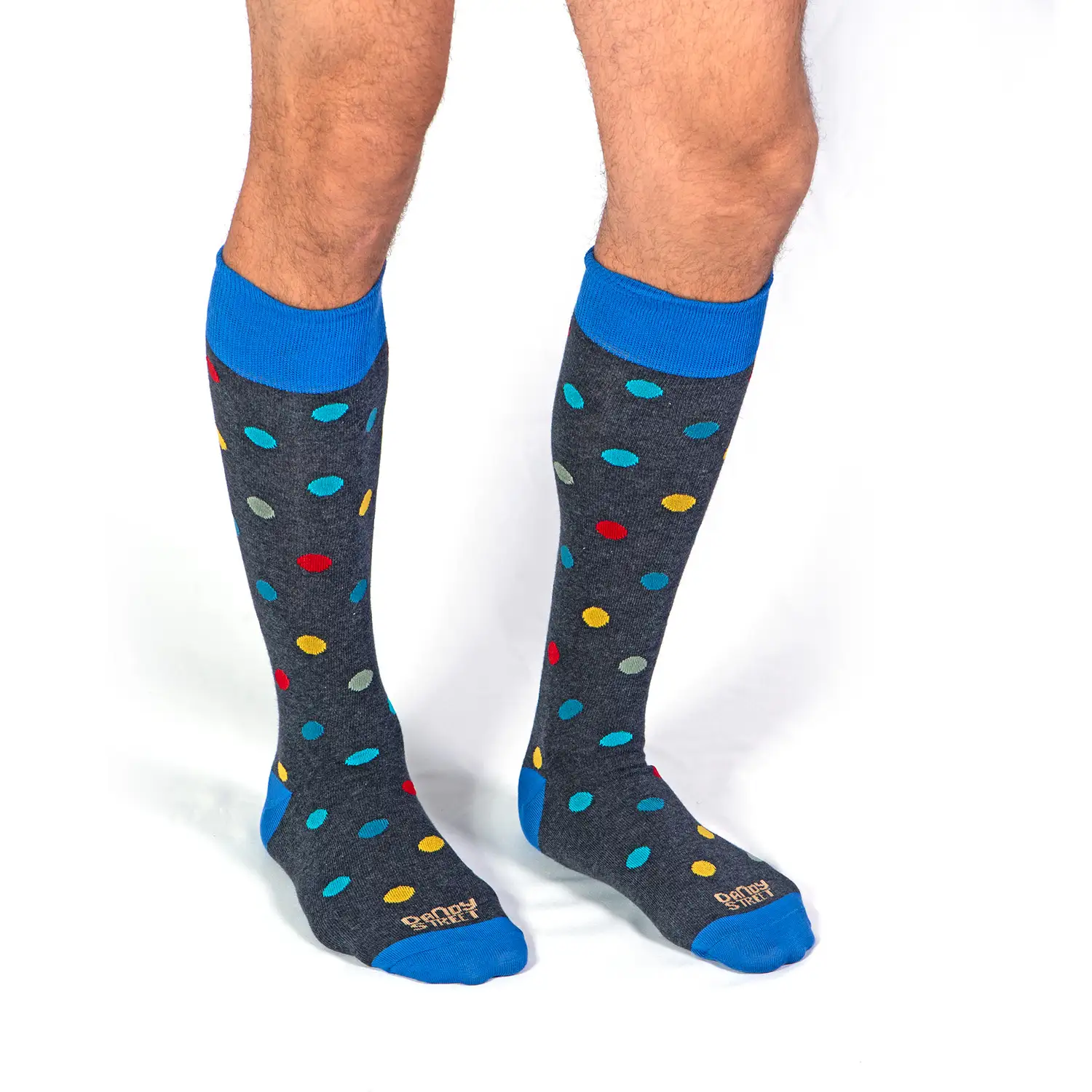 Dandy Street - shop online - accessori uomo calzini uomo cotone - calzini da uomo con motivo a pois - Pois Black Dandy Street - shop online - accessori uomo calzini uomo cotone - calzini da uomo con motivo a pois - Pois Black