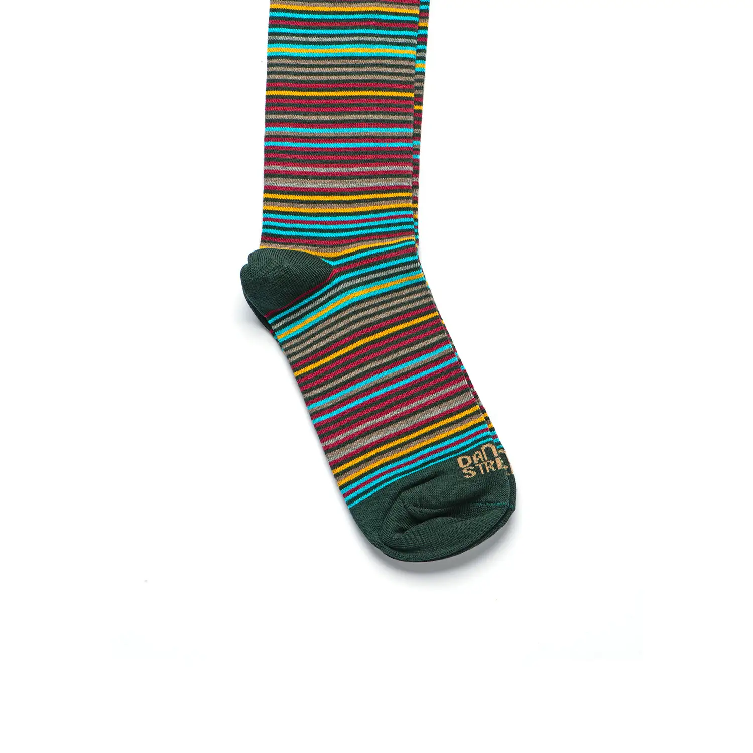 Dandy Street - shop online - accessori uomo calzini uomo cotone - calzini da uomo in cotone multicolor - Stripes Green Dandy Street - shop online - accessori uomo calzini uomo cotone - calzini da uomo in cotone multicolor - Stripes Green