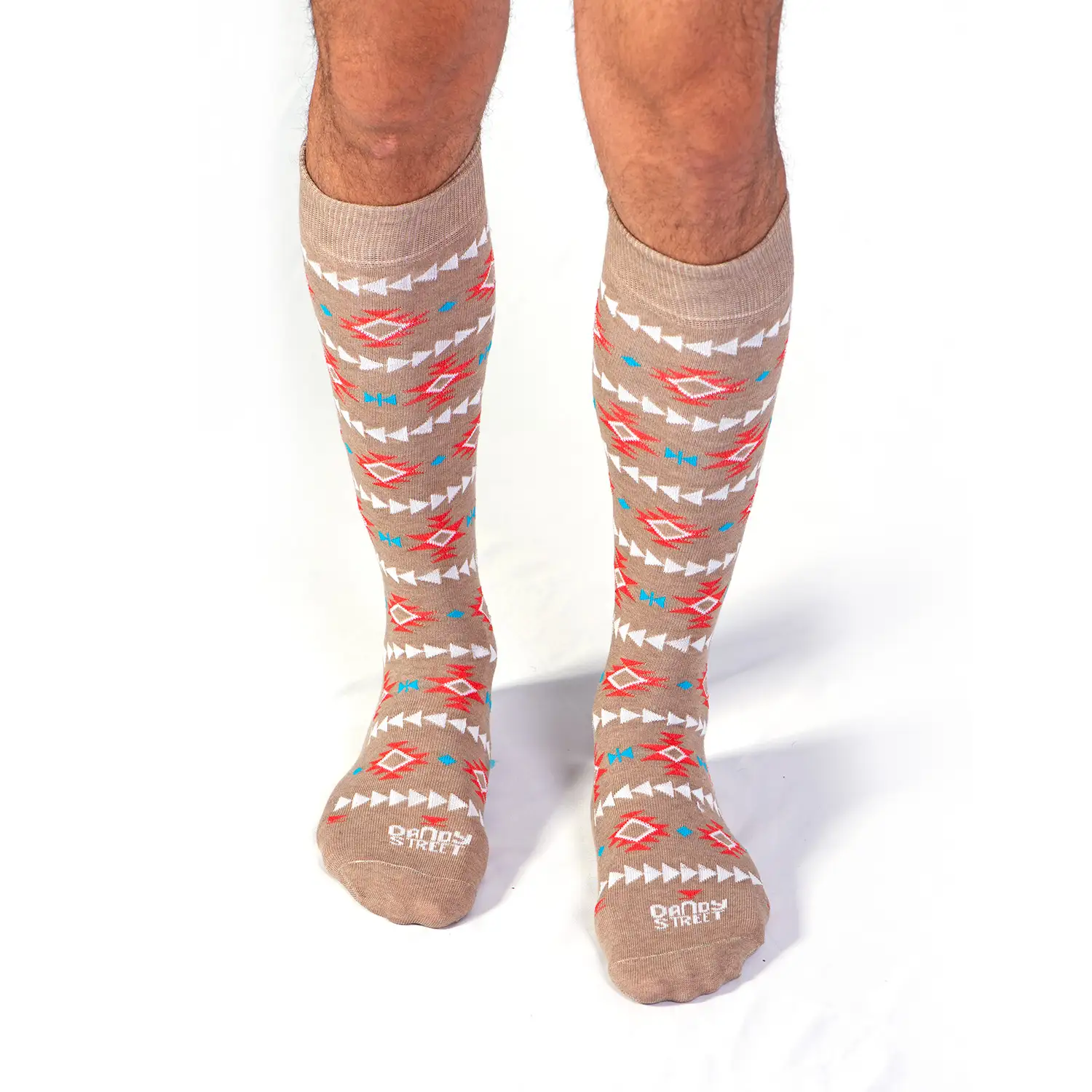 Dandy Street - shop online - accessori uomo calzini uomo cotone - calzini da uomo stile navajo - Navajo Beige Dandy Street - shop online - accessori uomo calzini uomo cotone - calzini da uomo stile navajo - Navajo Beige