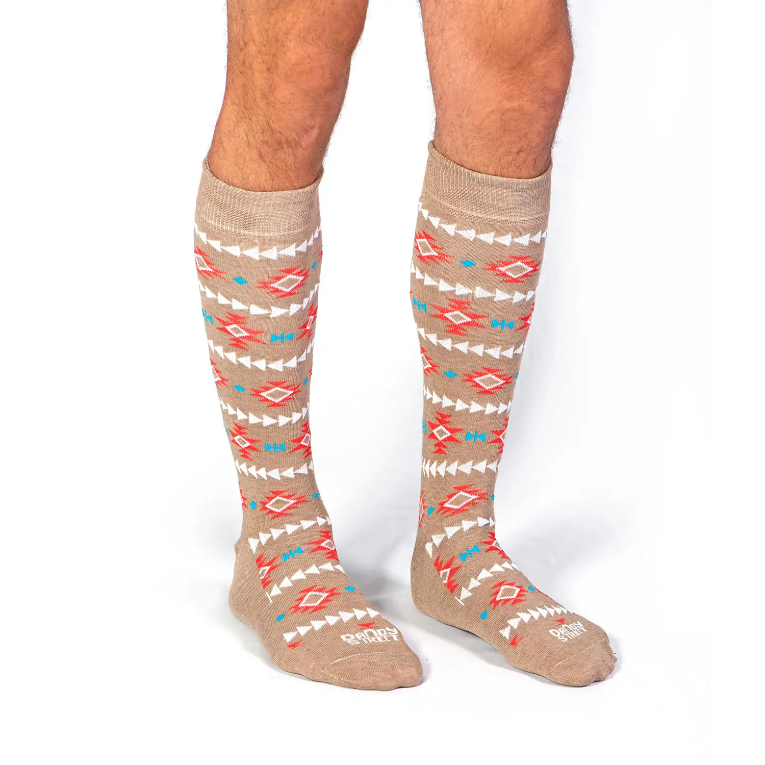 Dandy Street - shop online - accessori uomo calzini uomo cotone - calzini da uomo stile navajo - Navajo Beige Dandy Street - shop online - accessori uomo calzini uomo cotone - calzini da uomo stile navajo - Navajo Beige