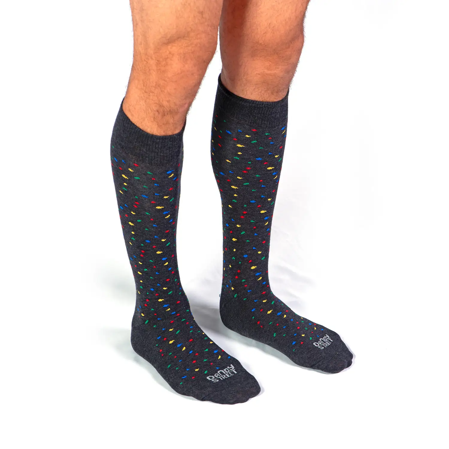 Dandy Street - shop online - accessori uomo calzini uomo cotone - calzini da uomo neri in cotone - Confetti Black Dandy Street - shop online - accessori uomo calzini uomo cotone - calzini da uomo neri in cotone - Confetti Black