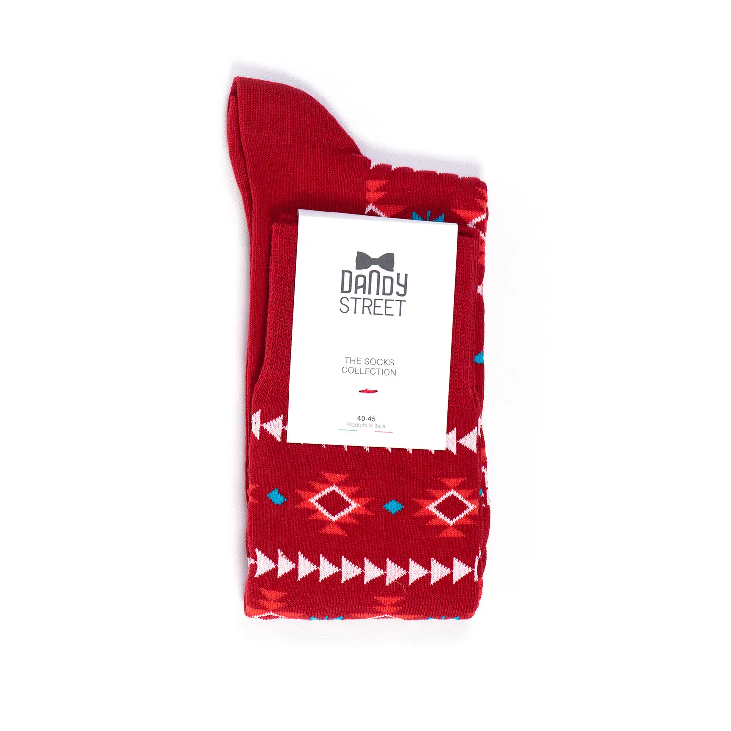 Dandy Street - shop online - accessori uomo calzini uomo cotone - calzini da uomo stile originale - Navajo Red Dandy Street - shop online - accessori uomo calzini uomo cotone - calzini da uomo stile originale - Navajo Red