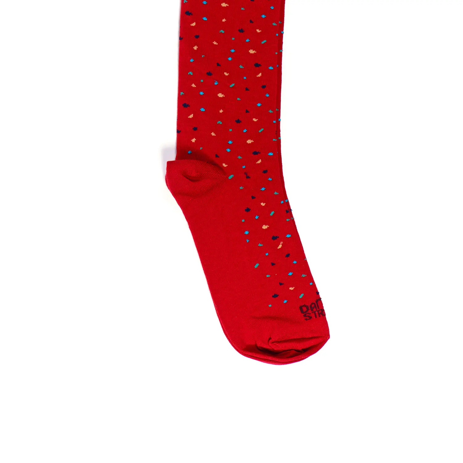 Dandy Street - shop online - accessori uomo calzini uomo cotone - calzino da uomo rosso in cotone - Confetti Strawberry Dandy Street - shop online - accessori uomo calzini uomo cotone - calzino da uomo rosso in cotone - Confetti Strawberry