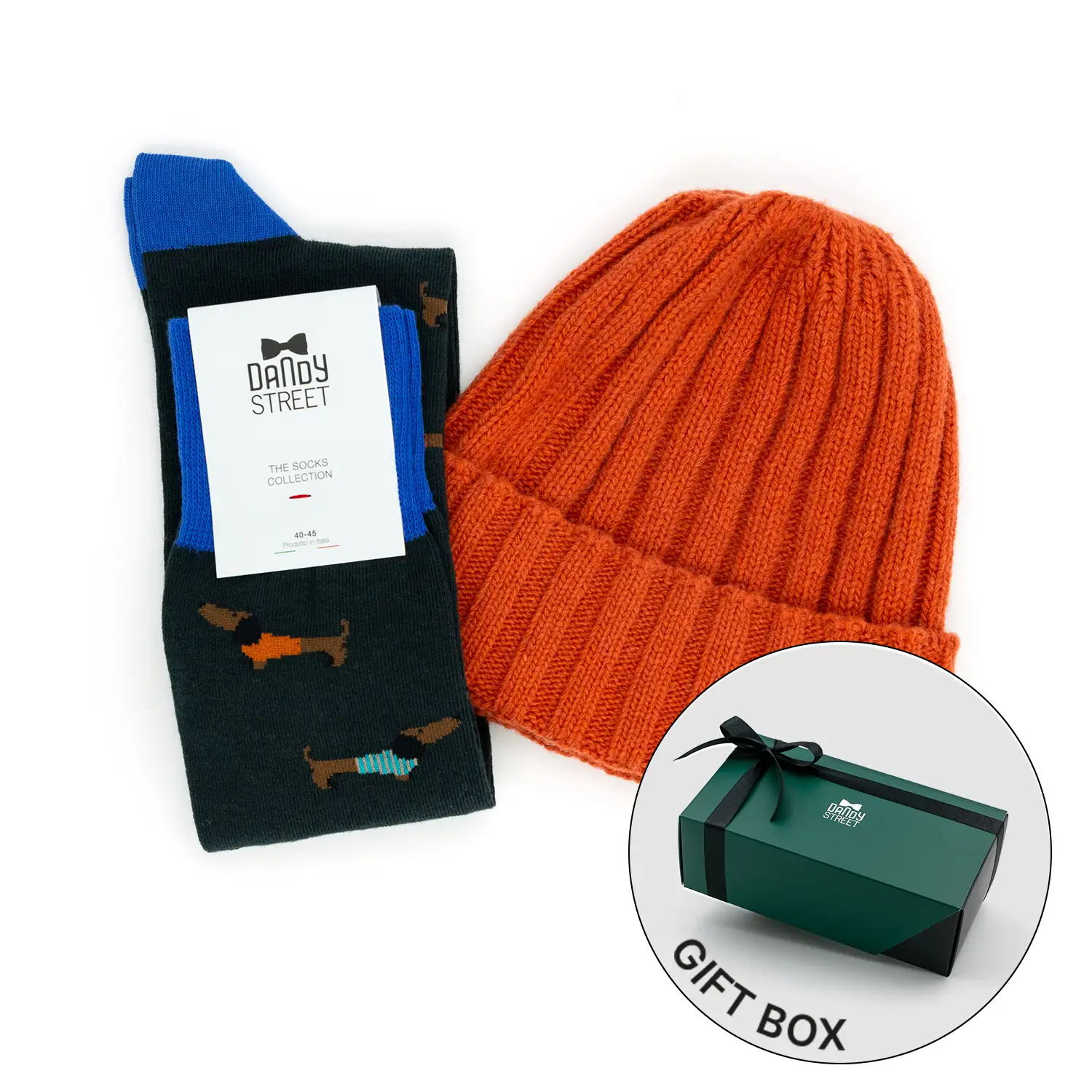Dandy Street - shop online - accessori uomo - berretto invernale costa inglese - calzini uomo in cotone - Box pensiero originale da uomo - Winter Box #18 Dandy Street - shop online - accessori uomo - berretto invernale costa inglese - calzini uomo in cotone - Box pensiero originale da uomo - Winter Box #18