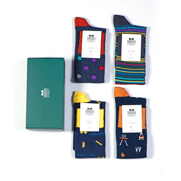 Dandy Street - shop online - accessori uomo - calzini uomo in cotone - Box calze da uomo imperdibile - Socks Box #26