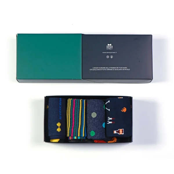 Dandy Street - shop online - accessori uomo - calzini uomo in cotone - Box calze da uomo imperdibile - Socks Box #26