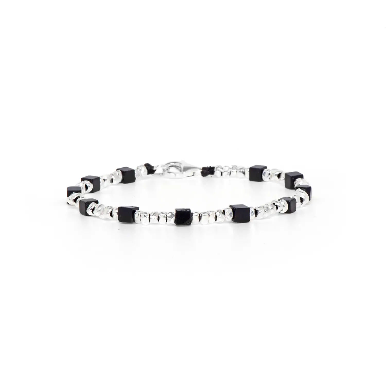 Dandy Street - shop online bracciali uomo di tendenza - Bracciale da uomo in argento con onice - Wimor Dandy Street - shop online bracciali uomo di tendenza - Bracciale da uomo in argento con onice - Wimor