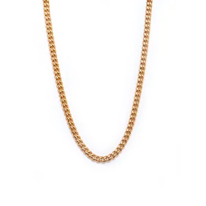 Dandy Street - shop online - collane uomo con pietre naturali - Collana da uomo placcata oro - Cubans Gold