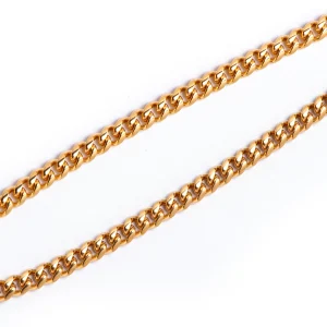 Dandy Street - shop online - collane uomo con pietre naturali - Collana da uomo placcata oro - Cubans Gold