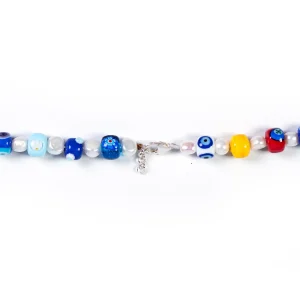 Dandy Street - shop online - collane uomo con pietre naturali - Collana uomo con murrine - The Murrinas