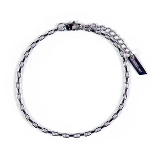 Dandy Street - shop online bracciali uomo di tendenza - Bracciale da uomo in acciaio moderno - Qudos