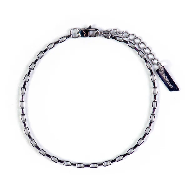Dandy Street - shop online bracciali uomo di tendenza - Bracciale da uomo in acciaio moderno - Qudos