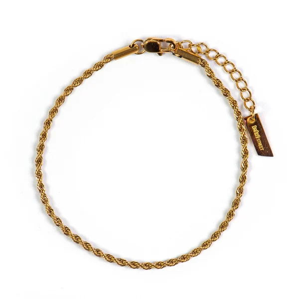 Dandy Street - shop online bracciali uomo di tendenza - Bracciale da uomo in oro di carattere - Warris
