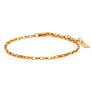 Dandy Street - shop online bracciali uomo di tendenza - Bracciale da uomo in oro moderno - Stalt